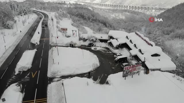 Bolu Dağı'nda tesislerin yüzde 80'i kapalı- Bolu Dağı'nda işletme sahipleri müşteri bulamıyor