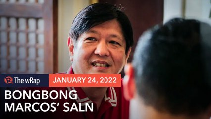 Of top presidential bets, Marcos the only one who won’t release SALN