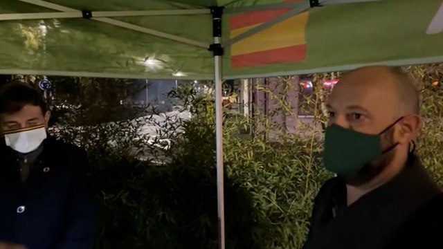 Vox Ávila utiliza a la Guardia Civil para pedir el voto en la precampaña de Castilla y León