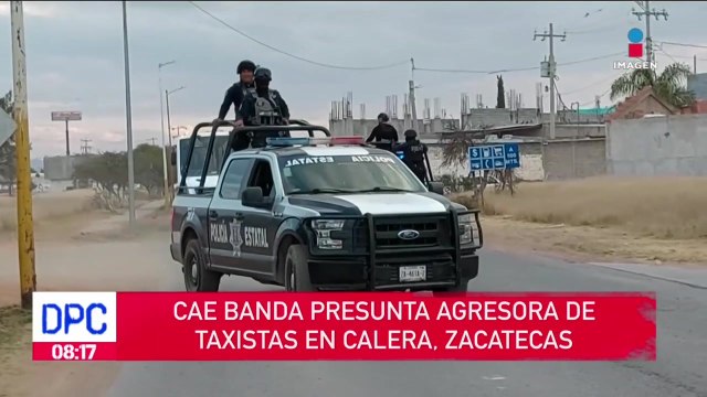 Cae banda presunta agresora de taxistas en Calera, Zacatecas
