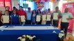 Realizan firma de convenio de subvención para 12 CDI de Nueva Segovia