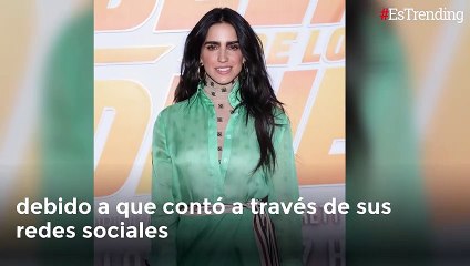 "Estoy muy triste": Bárbara de Regil confirmó que salió positiva para COVID-19