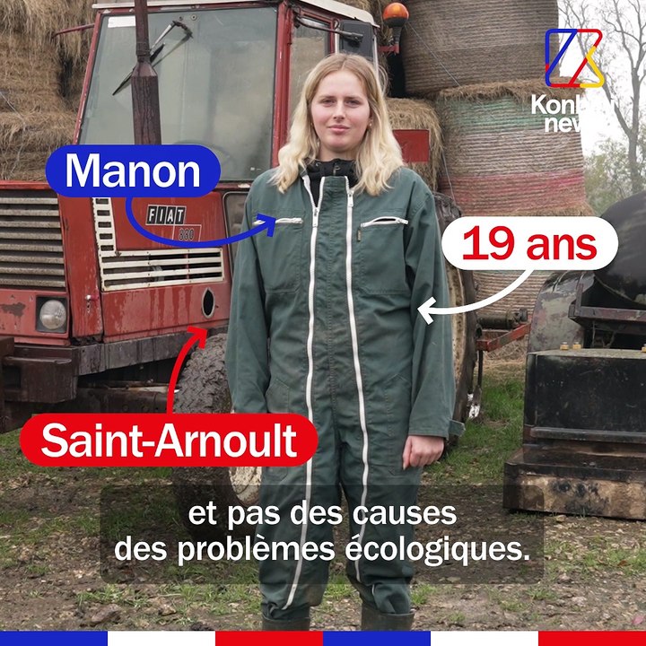 Manon, 19 ans, veut changer l'image du métier d'agriculteur l Première fois