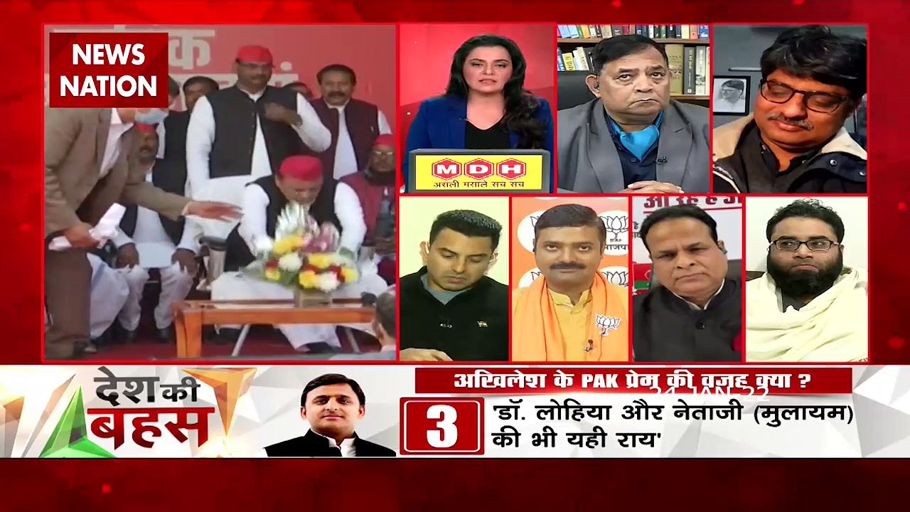 Desh Ki Bahas : भारत ने PAK को एक्सपोज करने का काम किया : राकेश त्रिपाठी