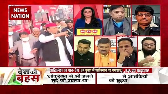Desh Ki Bahas : देश का मुसलमान जिन्ना को सबसे बड़ा दुश्मन मानता है : डॉ. शोएब जमई
