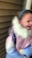 Trying to Get My Kids to School This Morning