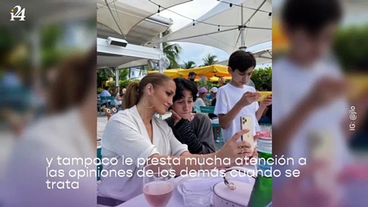 Emme, la hija de JLo, rompe los estereotipos de la moda femenina