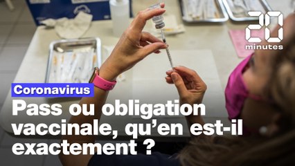 Pass ou obligation vaccinale, qu'en est-il exactement ?