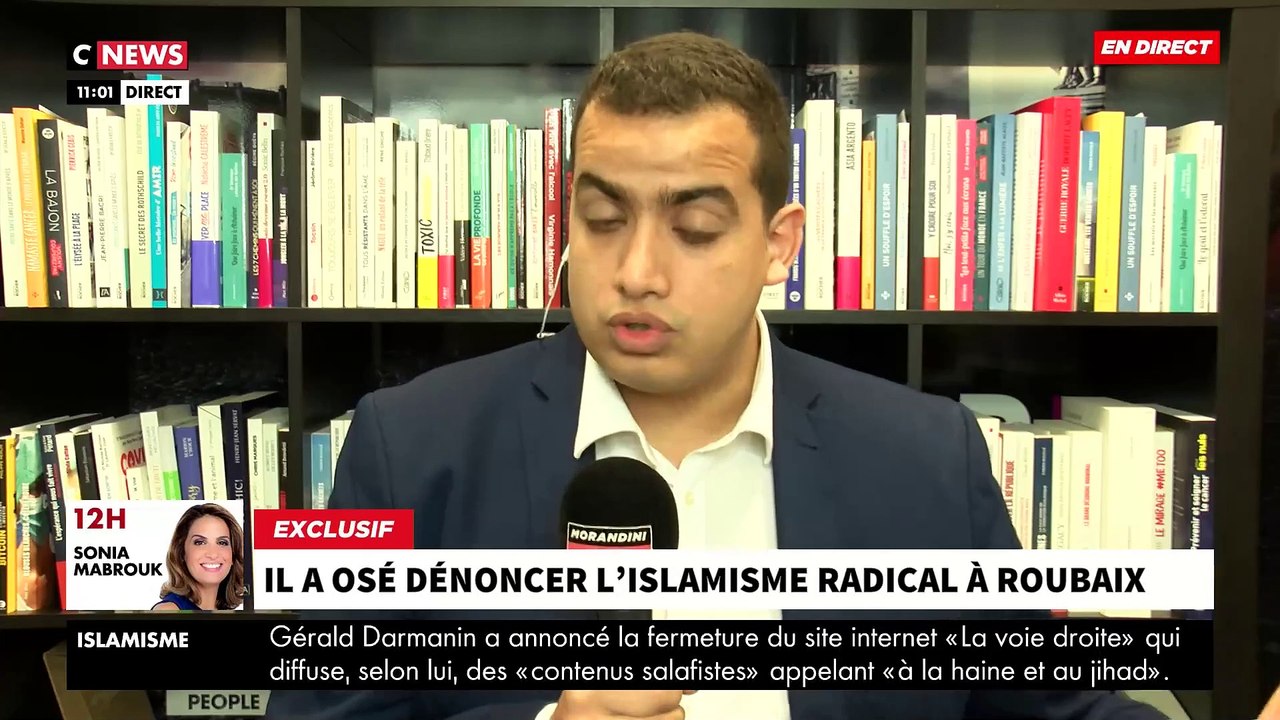 Regardez l'intégralité du témoignage choc de Amine Elbahi qui dénonce l'islamisme radical à Roubaix et qui est aujourd'hui menacé de décapitation