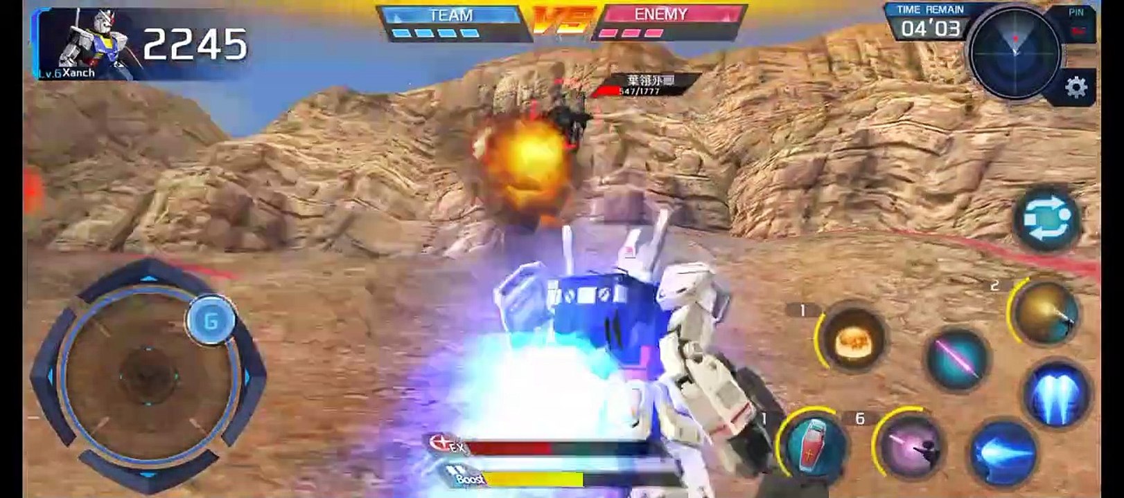 Gundam Supreme Battle - 1 VS 1 - Gundam RX 78-2 Dominating!!