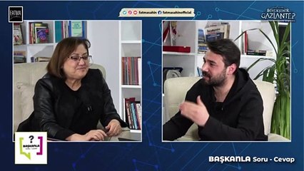 Fatma Şahin: Karda yolda kalan, sıkıntı yaşayan hemşehrilerimizin hepsinden özür diliyoruz