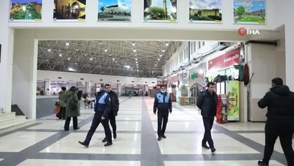 Diyarbakır otogarındaki yolcular otellere yerleştirildi