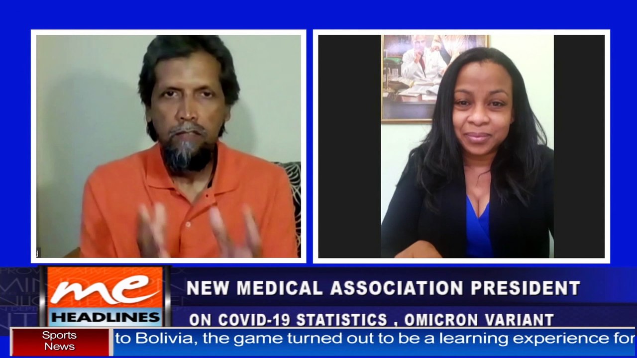 04 NEW MEDICAL ASSOCIATION PRESIDENT - 24TH JAN 2022 TV6 M.E