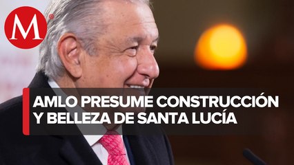 Aeropuerto de Santa Lucía está pensado para durar 100 años: AMLO
