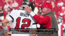 Bucs to give Brady 'all the time he needs' - Arians