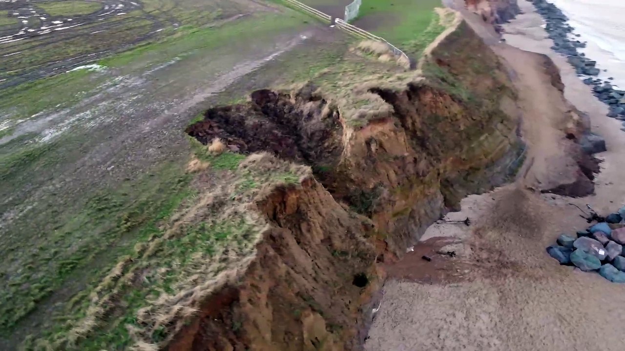 Heart-shaped sinkhole appears just steps from public footpath in Norfolk