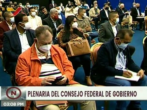 Desde el Palacio de Miraflores se desarrolla la Plenaria del Consejo Federal de Gobierno