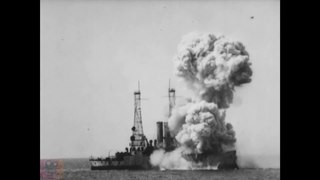 NAVY BOMBING TEST ON BATTLESHIPS 1921/1923