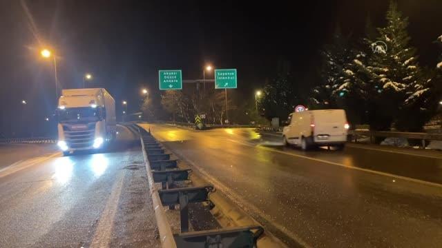 Anadolu Otoyolu ve D-100 karayolu İstanbul istikametine ulaşıma açıldı (2)