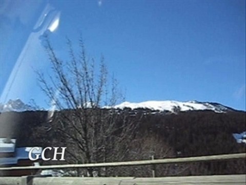 GIORGIO SUR LA ROUTE VERS COURCHEVEL 2008