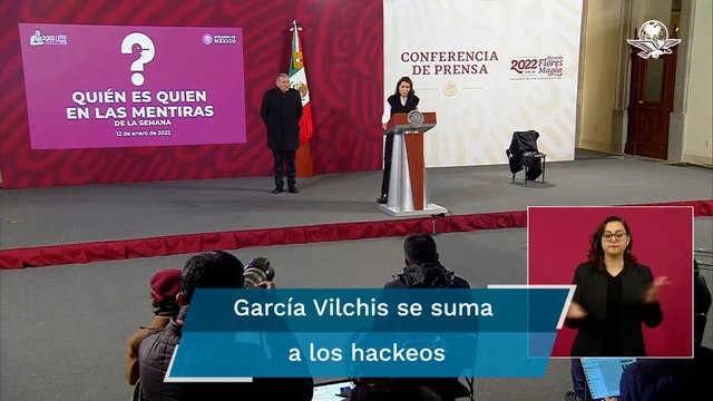 Hackean correo de Elizabeth García Vilchis para recibir denuncias de las mentiras de la semana