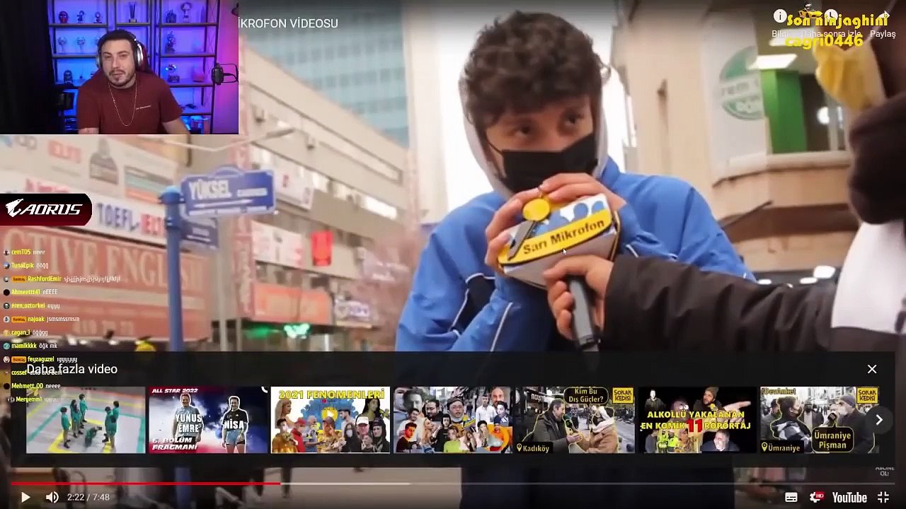 Ataberk Doğan -''EN UTANÇ VERİCİ 10 CRINGE SARI MİKROFON VİDEOSU'' İZLİYOR (Sarı Mikrofon)