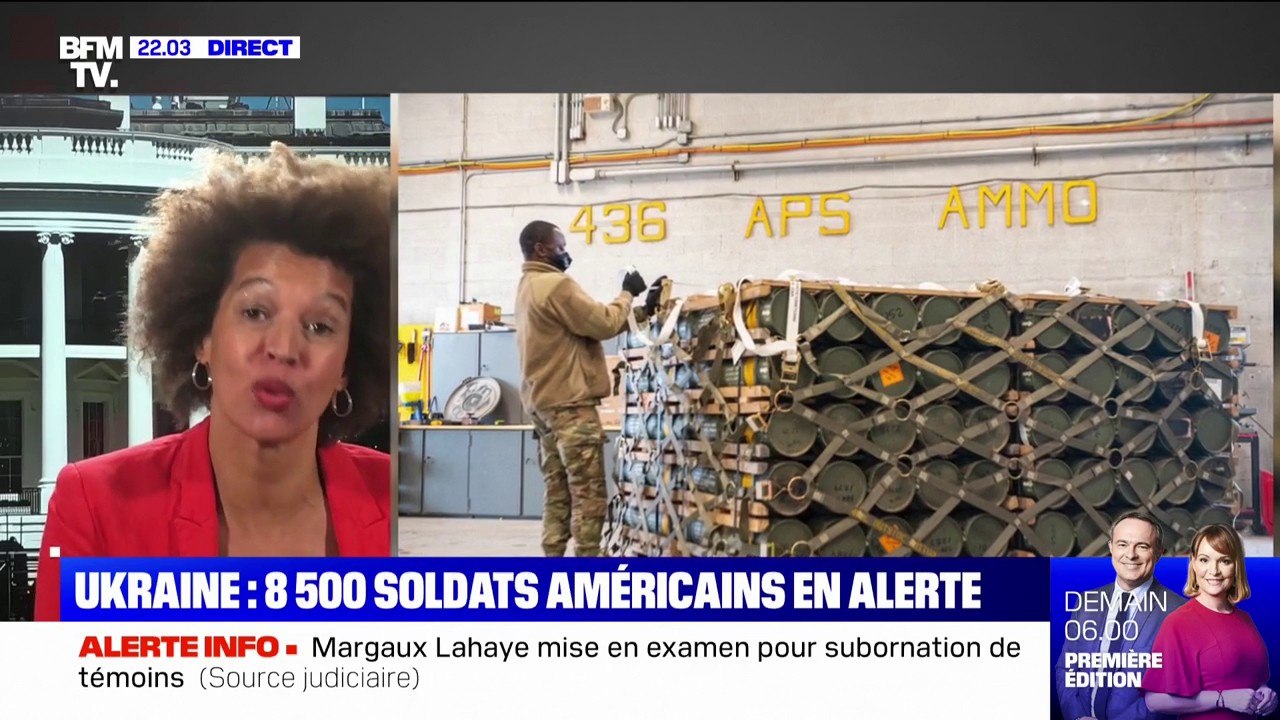 Ukraine: les États-Unis placent 8500 militaires en état d'alerte