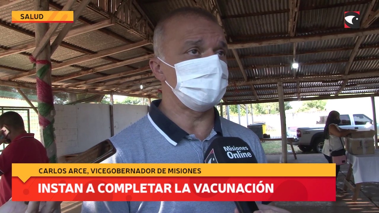 Instan a completar la vacunación