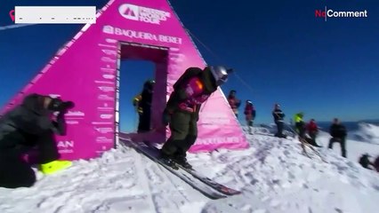 Impressive performances from skiers as the Freeride Tour season begins in Spain