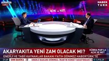Enerji ve Tabii Kaynaklar Bakanı ,Fatih Dönmez, Habertürk TV,Kübra Par