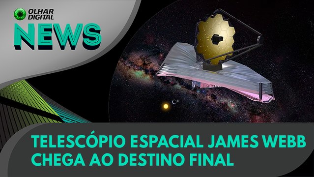 Ao Vivo | Telescópio Espacial James Webb chega ao destino final | 24/01/2022 | #OlharDigital