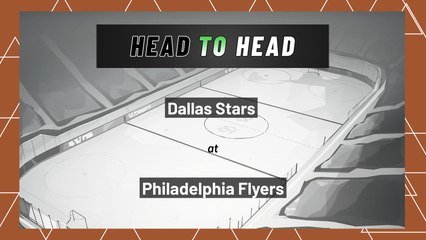 Dallas Stars At Philadelphia Flyers: Moneyline