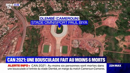 Au moins 6 morts lors d'un mouvement de foule en marge du 8e de finale de la CAN entre le Cameroun et les Comores