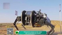 China diz ter desenvolvido maior robô quadrúpede do mundo