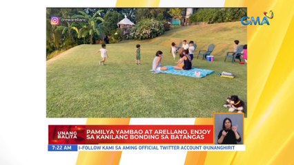 Pamilya Yambao at Arellano, enjoy sa kanilang bonding sa Batangas | UB