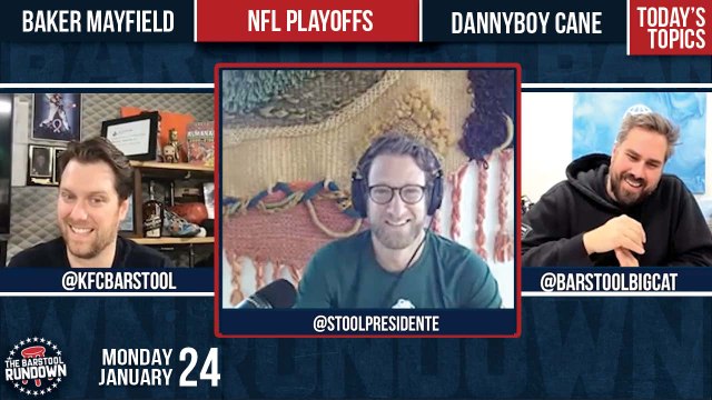 The NFL's Game Of The Year - Barstool Rundown - January 24, 2022
