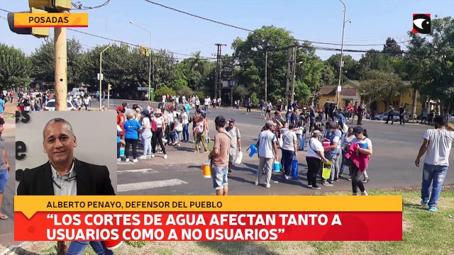 Los cortes de agua afectan tanto a usuarios como a no usuarios