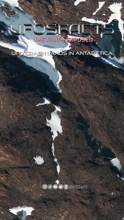 UFO CRASH LANDS IN ANTARCTICA
