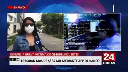 Criminales cibernéticos roban más de 30 mil soles a mujer mediante app de banco