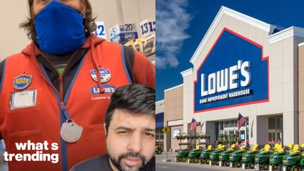 Lowe's Worker HARASSES Victim of Racist Attack