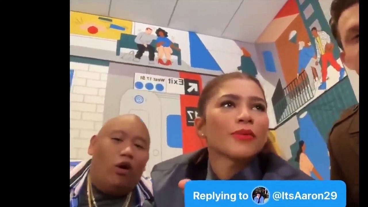 tom holland and zendaya being a married couple for 4 minutes and 12 seconds