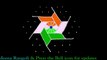 Republic day rangoli design with dots - Independence day rangoli - Indian flag rangoli - गणतंत्र दिवस रंगोली