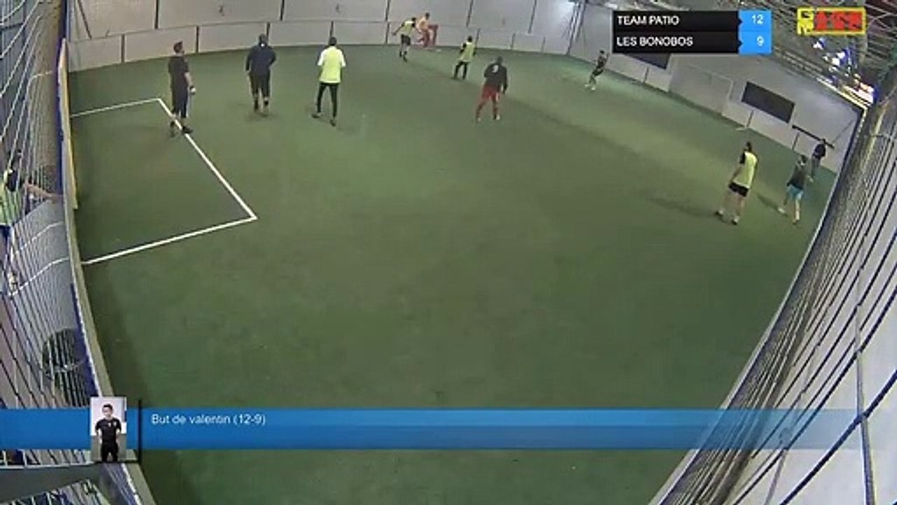 But de valentin (12-9) - TEAM PATIO Vs LES BONOBOS - 24/01/22 20:00 - LIGUE 1 - Poitiers Game Parc