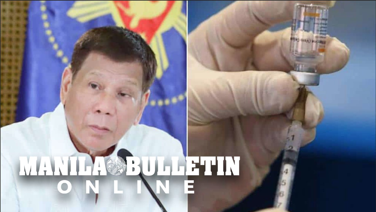 Duterte cool with giving COVID-19 jabs to NPA rebels if…