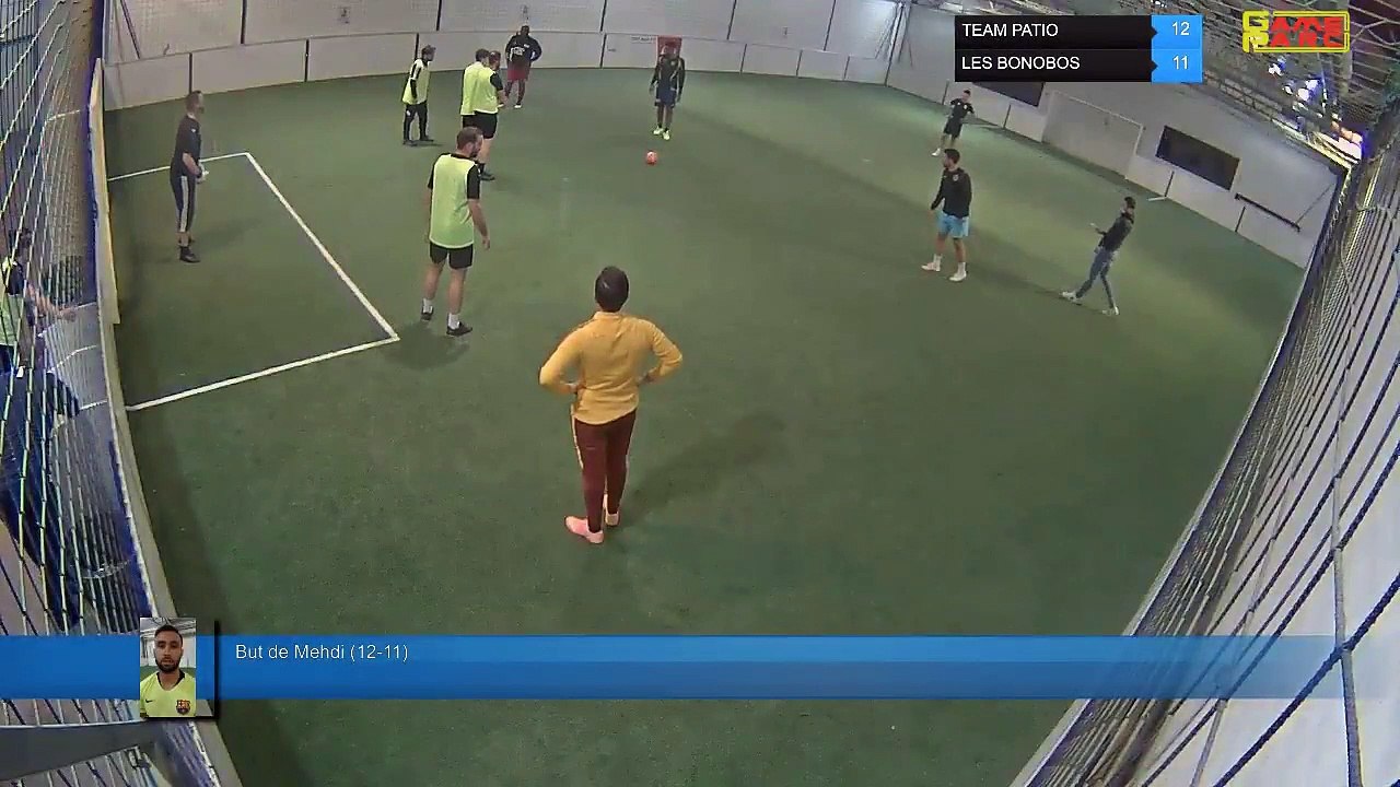But de Mehdi (12-11) - TEAM PATIO Vs LES BONOBOS - 24/01/22 20:00 - LIGUE 1 - Poitiers Game Parc