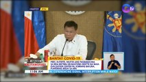 Pres. Duterte, iniutos ang pagbabakuna sa mga biktima ng bagyong Odette... | BT