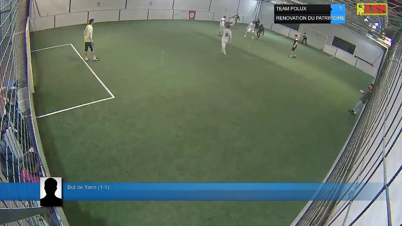 But de Yann (1-1) - TEAM POLUX Vs RENOVATION DU PATRIMOINE - 24/01/22 21:00 - LIGUE 1
