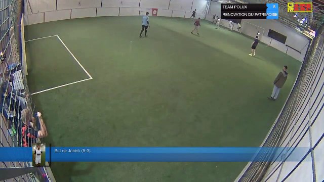 But de Janick (5-3) - TEAM POLUX Vs RENOVATION DU PATRIMOINE - 24/01/22 21:00 - LIGUE 1