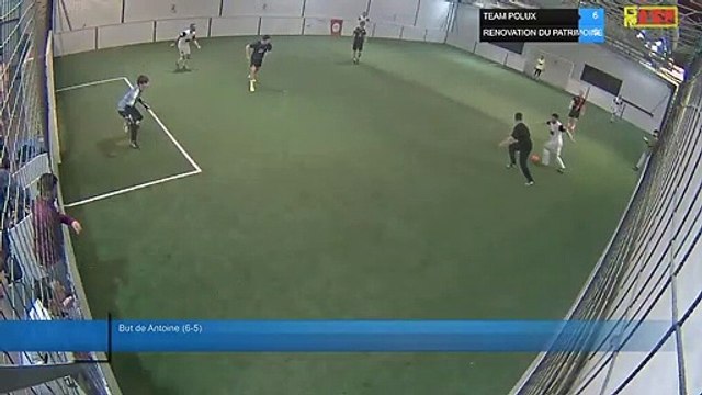 But de Antoine (6-5) - TEAM POLUX Vs RENOVATION DU PATRIMOINE - 24/01/22 21:00 - LIGUE 1