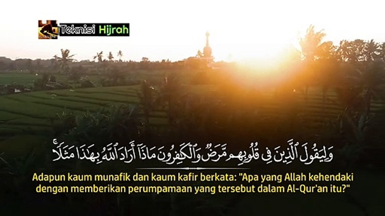 Surah Al-Mudatstsir | Abu Usamah Syamsul Hadi | Teknisi Hijrah